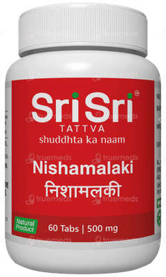 Sri Sri Tattva Nishamalaki 500Mg Tablet 60 Sri Sri Tattva Nishamalaki 500Mg Tablet 60