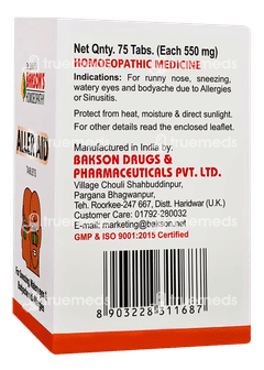 Baksons Aller Aid Tablet 75