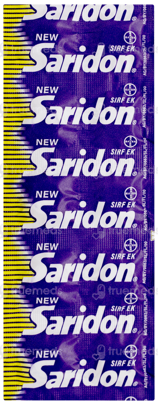 Saridon New Tablet 10