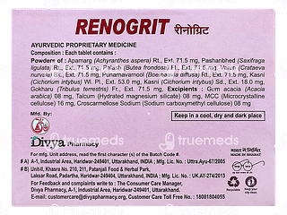 Patanjali Divya Renogrit Tablet 60