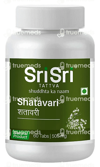 Sri Sri Tattva Shatavari 500 MG Tablet 60