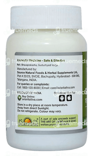 Sri Sri Tattva Shatavari 500 MG Tablet 60