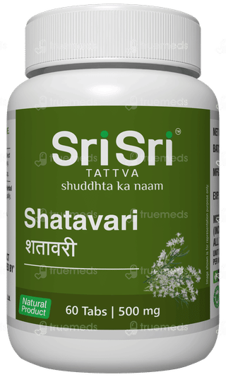 Sri Sri Tattva Shatavari 500Mg Tablet 60
