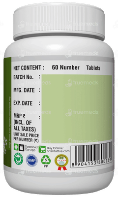 Sri Sri Tattva Shatavari 500Mg Tablet 60