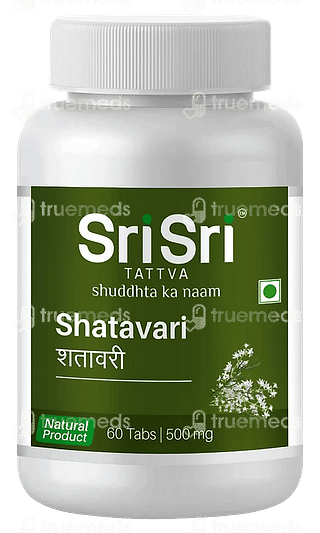 Sri Sri Tattva Shatavari 500mg Tablet 60