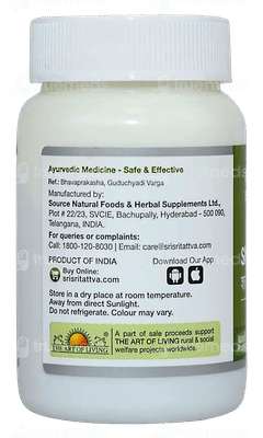 Sri Sri Tattva Shatavari 500mg Tablet 60