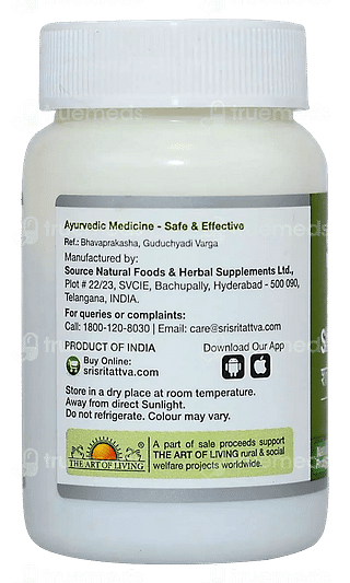 Sri Sri Tattva Shatavari 500mg Tablet 60
