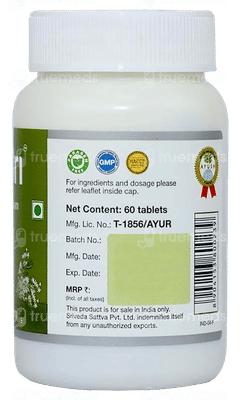 Sri Sri Tattva Shatavari 500mg Tablet 60