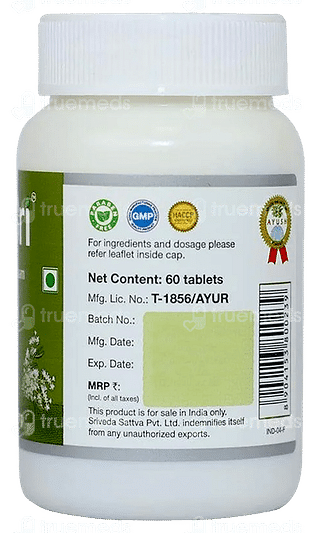 Sri Sri Tattva Shatavari 500mg Tablet 60