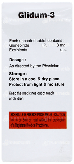 Glidum 3 Tablet 10