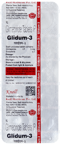Glidum 3 Tablet 10