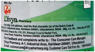 Patanjali Divya Punarnavadi Mandoor Tablet 120