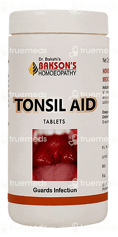 Baksons Tonsil Aid Tablet 200