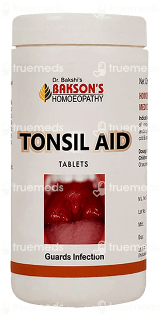 Baksons Tonsil Aid Tablet 200