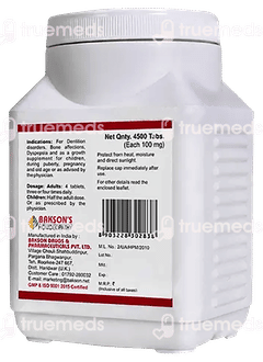 Baksons Calcarea Phosphorica 6x Biochemic Tablet 4500