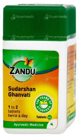 Zandu Sudarshan Ghanvati Tablet 40