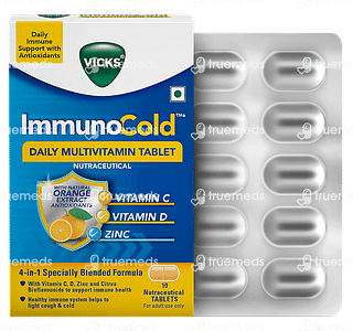 Vicks Immunocold Daily Multivitamin Tablet 10