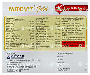 Mitovit Gold Tablet 15