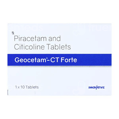 Geocetam Ct Forte Tablet 10