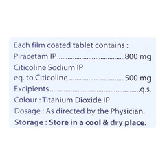 Geocetam Ct Forte Tablet 10 Geocetam Ct Forte Tablet 10