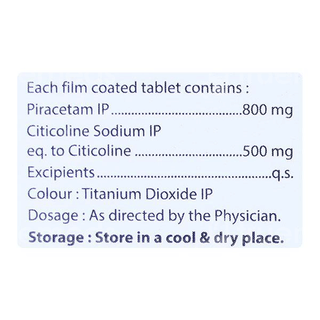 Geocetam Ct Forte Tablet 10
