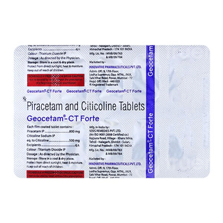 Geocetam Ct Forte Tablet 10