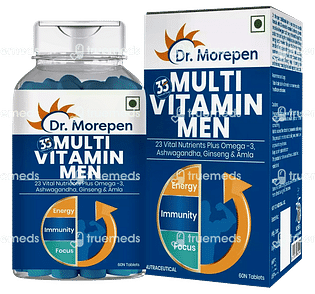 Dr Morepen Multi Vitamin Men Tablet 60