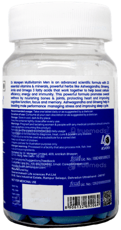 Dr Morepen Multi Vitamin Men Tablet 60