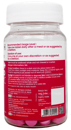 Dr Morepen Biotin+ Advanced Tablet 60