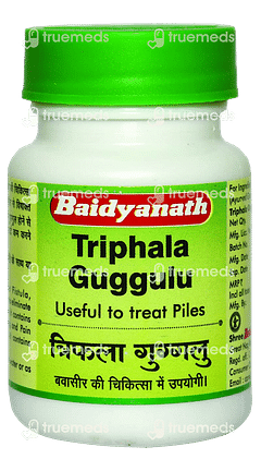 Baidyanath Triphala Guggulu Tablet 80 Baidyanath Triphala Guggulu Tablet 80