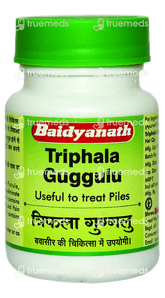 Baidyanath Triphala Guggulu Tablet 80