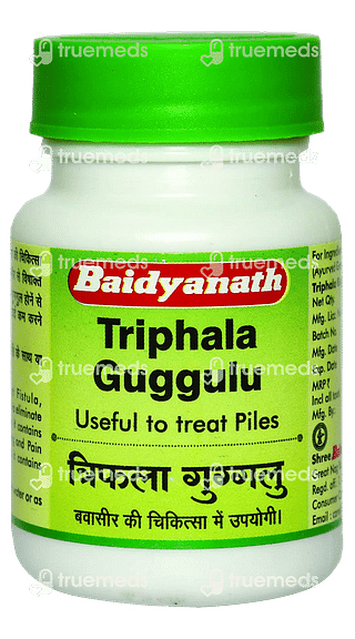 Baidyanath Triphala Guggulu Tablet 80