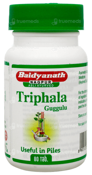 Baidyanath Triphala Guggulu Tablet 80