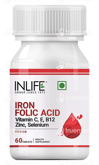 Inlife Iron Folic Acid Supplement Tablet 60