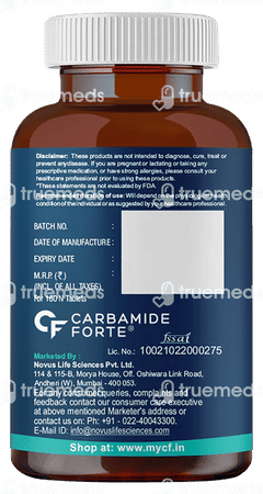 Carbamide Forte Multivitamin With Probiotics & Ginseng Tablet 180