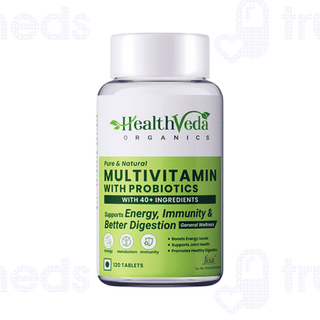 Health Veda Organics Multivitamin With Probiotics Tablet 120