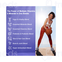 Health Veda Organics Multivitamin With Probiotics Tablet 120 Health Veda Organics Multivitamin With Probiotics Tablet 120