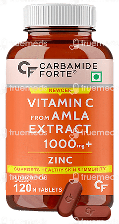 Carbamide Forte Vitamin C + Zinc Tablet 120
