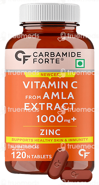 Carbamide Forte Vitamin C + Zinc Tablet 120