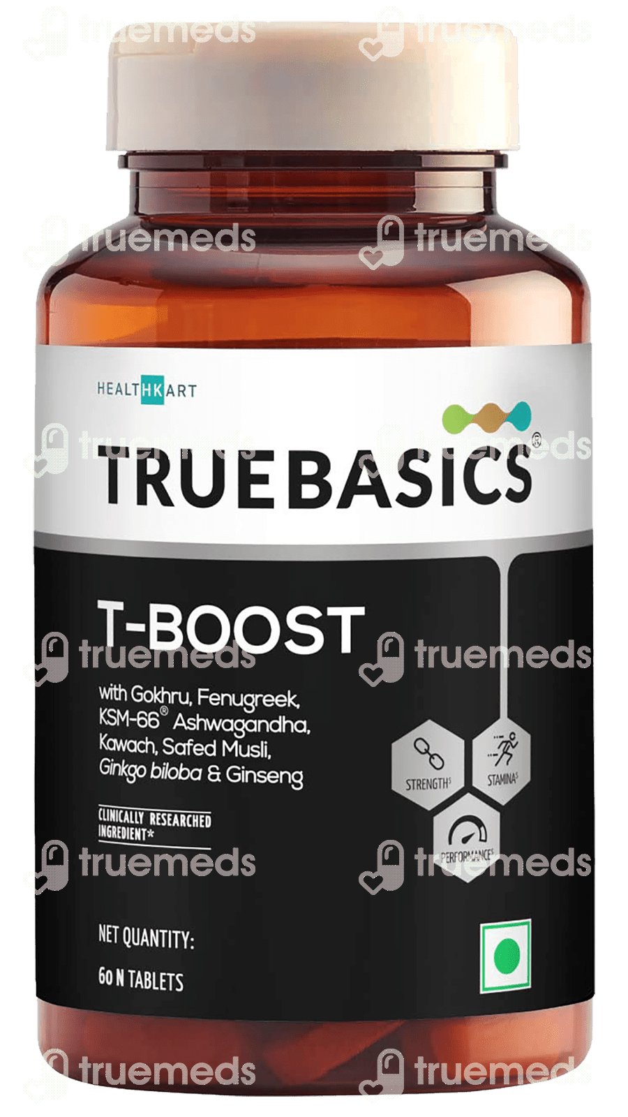 Truebasics T Boost Testosterone Supplement Tablet 60 Uses, Side