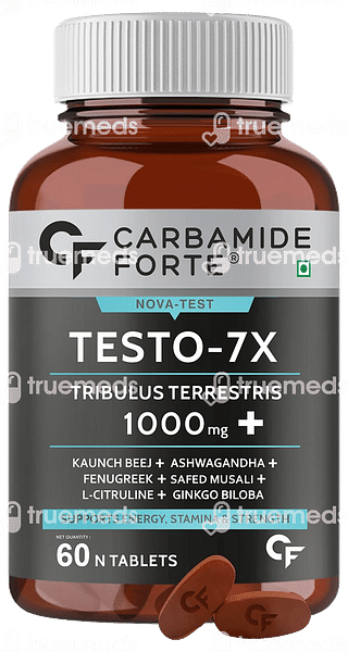 Carbamide Forte Testo 7x Tablet 60