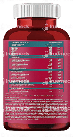 Carbamide Forte Multivitamins For Women With Probiotics Tablet 100