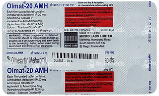 Olmat Am H 20/5/12.5 MG Tablet 15