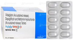Vylda Dm 100/10/500 Tablet 10
