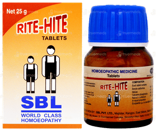 Sbl Rite Hite Tablet 25gm