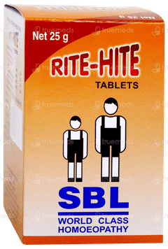 Sbl Rite Hite Tablet 25gm