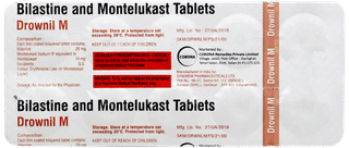 Drownil M Tablet 10