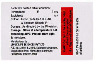 Percompa 4mg Tablet 10