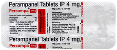 Percompa 4mg Tablet 10