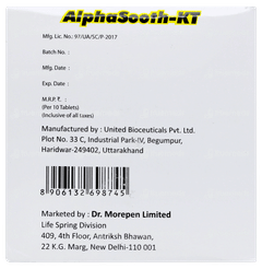 Alphasooth Kt Tablet 10 Alphasooth Kt Tablet 10